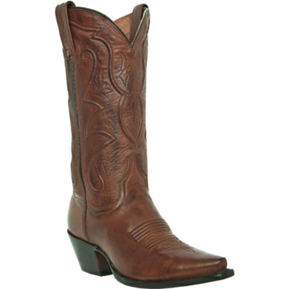 Dan Post Shoes - Dan Post women boots new saddle leather rust